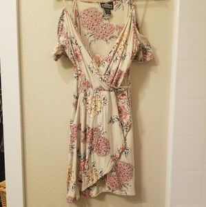 Angie cold shoulder mini dress or long top